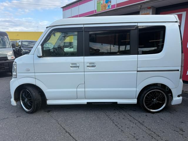 エブリイワゴン PZターボスペシャル プレミアゴールド保証1年付/社外ナビ/フルセグTV/両側自動ドア/オートステップ/フォグランプ/HID/新品ロクサーニ マルチフォルケッタ 16インチアルミ/社外エアロ/整備記録簿2枚(12枚目)