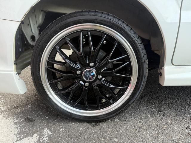 エブリイワゴン PZターボスペシャル プレミアゴールド保証1年付/社外ナビ/フルセグTV/両側自動ドア/オートステップ/フォグランプ/HID/新品ロクサーニ マルチフォルケッタ 16インチアルミ/社外エアロ/整備記録簿2枚(46枚目)