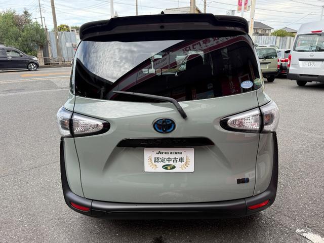 シエンタ ハイブリッドG アーバンカーキ全塗装/プレミアプラチナ保証1年付/純正ナビ/フルセグTV/Bカメラ/両側自動ドア/新品マッドヴァンス06 16インチアルミ/新品オープンカントリーRTタイヤ/ETC/スマートキー2個(10枚目)