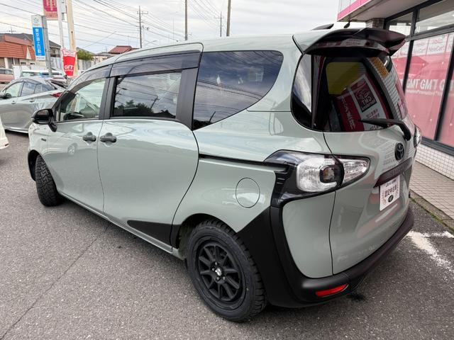 シエンタ ハイブリッドG アーバンカーキ全塗装/プレミアプラチナ保証1年付/純正ナビ/フルセグTV/Bカメラ/両側自動ドア/新品マッドヴァンス06 16インチアルミ/新品オープンカントリーRTタイヤ/ETC/スマートキー2個(12枚目)