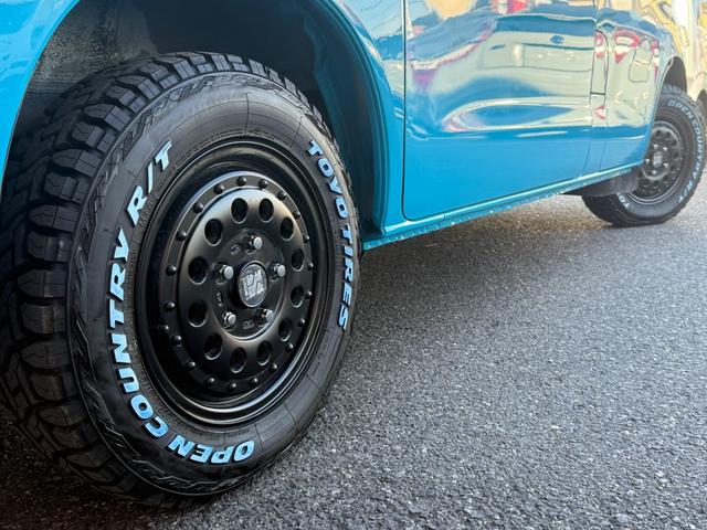 タウンエースバン ＧＬ　マイアミブルー全塗装済／プレミアプラチナ保証１年付／社外ナビ／ＥＴＣ／新品ラギット　１４インチアルミ／新品オープンカントリーＲＴタイヤ／キーレスキー／ライトレベライザー／整備記録簿３枚（17枚目）