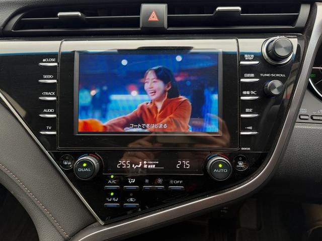 カムリ G プレミアプラチナ保証1年付/メーカーナビ/フルセグTV/バックカメラ/衝突軽減ブレーキ/新品ワーウィッククライヴァー19インチアルミ/新品ラルグス車高調/ETC2.0/スマートキー2個/整備記録簿2枚(27枚目)