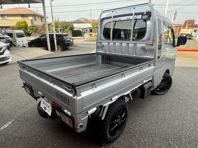 ハイゼットトラック ジャンボエクストラ　４ＷＤ／プレミアプラチナ保証１年付／純正ナビ／フルセグＴＶ／バックカメラ／衝突軽減ブレーキ／新品ヴェルザンディ　１４インチアルミ／コーナーセンサー／スマートキー／デフロック／ＬＥＤヘッドライト（8枚目）