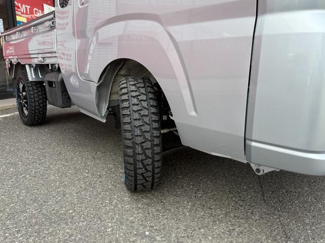 ハイゼットトラック ジャンボエクストラ　４ＷＤ／プレミアプラチナ保証１年付／純正ナビ／フルセグＴＶ／バックカメラ／衝突軽減ブレーキ／新品ヴェルザンディ　１４インチアルミ／コーナーセンサー／スマートキー／デフロック／ＬＥＤヘッドライト（15枚目）