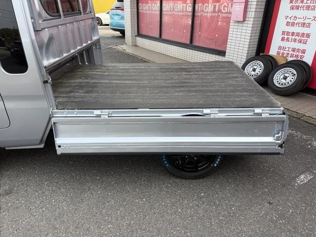 ハイゼットトラック ジャンボエクストラ　４ＷＤ／プレミアプラチナ保証１年付／純正ナビ／フルセグＴＶ／バックカメラ／衝突軽減ブレーキ／新品ヴェルザンディ　１４インチアルミ／コーナーセンサー／スマートキー／デフロック／ＬＥＤヘッドライト（23枚目）