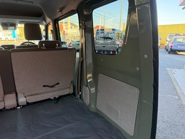エブリイ ジョインターボ　４ＷＤ／シーダーグリーン全塗装済／プレミアプラチナ保証１年付／衝突軽減ブレーキ／ＥＴＣ／コーナーセンサー／キーレスキー／新品ザック　１４インチアルミ／新品ナンカンＭＴタイヤ（43枚目）