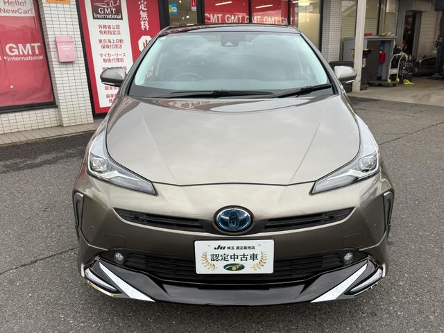 プリウス Ｓツーリングセレクション　ベージュメタリック全塗装済／プレミアプラチナ保証１年付／純正ナビ／フルセグＴＶ／バックカメラ／衝突軽減ブレーキ／新品シュタイナーＬＭＸ　１９インチアルミ／ＡＢＳ製フルエアロ／ＥＴＣ／スマートキー２個（2枚目）