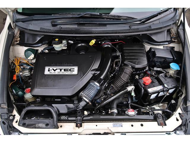 オデッセイ Ｍ　後期型　社外１８ＡＷ　ローダウン　エアロ　社外ＨＤＤナビ　ＴＶ　ＤＶＤ　Ｂモニ　ＥＴＣ　キーレス　ＨＩＤ　黒革調Ｓカバー　ウインカーミラー　Ｄバイザー　メッキグリル　メッキピラー　走行５．９万Ｋｍ（26枚目）