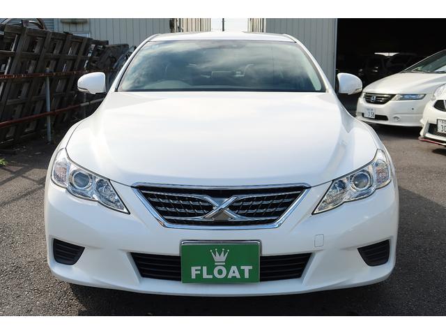 マークＸ ２５０Ｇ　Ｆパッケージ　ストラーダナビ　地デジ　ブルートゥース　ＵＳＢ　Ｂカメラ　ＥＴＣ　社外１８ＡＷ　ローダウン　ＬＥＤライト　ウッドコンビＨ　ウインカーミラー　Ｄバイザー　ＭＴモード付６速ＡＴ　禁煙車　車検Ｒ８．１０（4枚目）