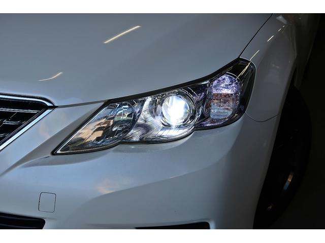 マークＸ ２５０Ｇ　Ｆパッケージ　ストラーダナビ　地デジ　ブルートゥース　ＵＳＢ　Ｂカメラ　ＥＴＣ　社外１８ＡＷ　ローダウン　ＬＥＤライト　ウッドコンビＨ　ウインカーミラー　Ｄバイザー　ＭＴモード付６速ＡＴ　禁煙車　車検Ｒ８．１０（21枚目）