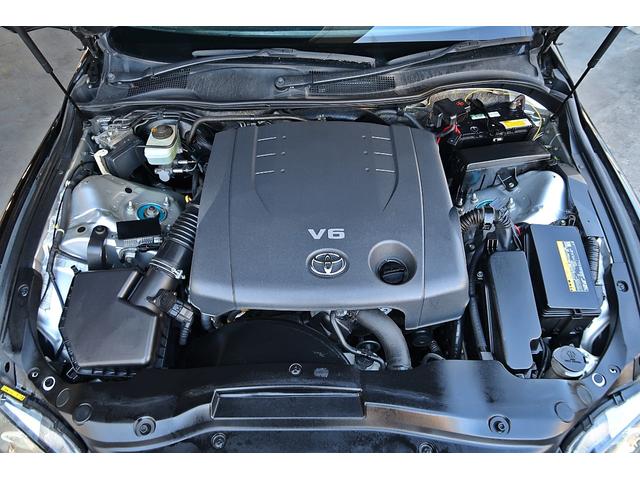 マークＸ ２５０Ｇ　Ｌパッケージ　後期型　ブラック全塗装　社外１７ＡＷ　車高調　社外エアロ　ＬＥＤリング付カスタムＨライト　純正ＨＤＤナビ　スマートキー　Ｂカメラ　サブウーファー　ツイーター　ＥＴＣ　ＨＩＤ　フォグ　ウインカーミラー（33枚目）