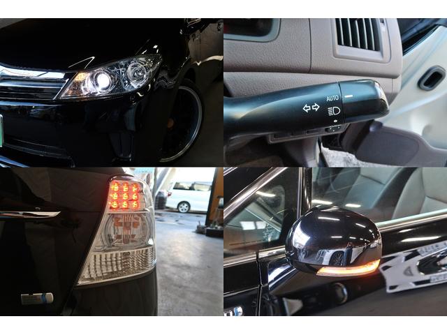 ＳＡＩ Ｓ　ブラック全塗装　社外２０ＡＷ　純正ＨＤＤナビ　ＤＶＤ　音楽録音　地デジ　バックカメラ　ＥＴＣ　スマートキー　ＨＩＤ　ウインカーミラー　オーディオＳＷ付革巻ステア　クルコン　前後ドラレコ　Ｄ席電動シート（22枚目）