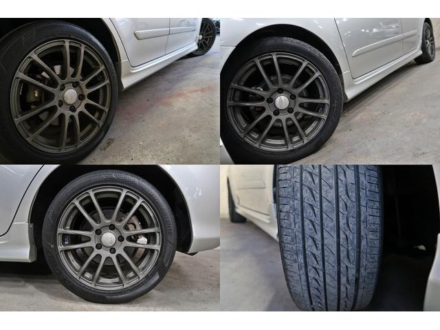 ブレイド ベースグレード TRDエアロ/Fグリル ダウンサス 社外17AW アルパインディスプレイオーディオ アップルカープレイ ETC スマートキー ISOFIX HID フォグ ウインカーミラー MTモード付CVT 革巻H(26枚目)