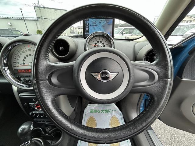 ＭＩＮＩ クーパー　クロスオーバー　メモリーナビ　ＥＴＣ　禁煙車　保証書付（19枚目）