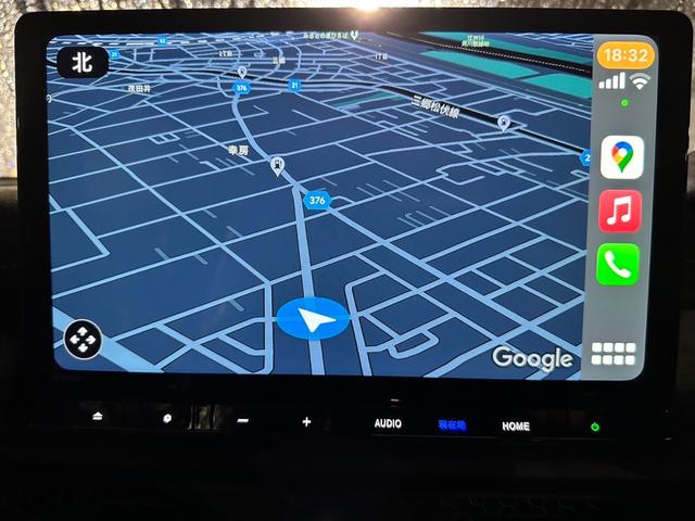 ステップワゴン e:HEVエアー EX 11.4型純正ナビ マルチビューカメラ ETC2.0 AppleCarPlay/AndroidAuto対応 シートヒーター両側パワースライド 内装ブラック パワーバックドア(6枚目)