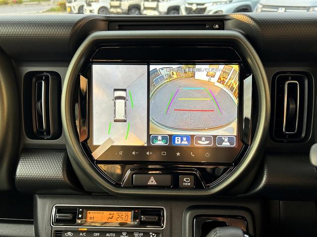 ハスラー タフワイルドターボ　スズキコネクト対応　９インチナビゲーション　全方位モニター　ＥＴＣ　ＡｐｐｌｅＣａｒＰｌａｙ／ＡｎｄｒｏｉｄＡｕｔｏ対応　新車保証　シートヒーター（3枚目）