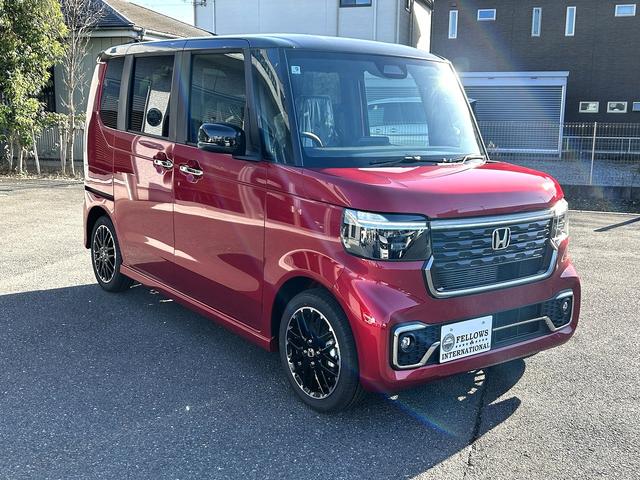 Ｎ－ＢＯＸカスタム ターボコーディネートスタイル　純正９型ナビ　バックカメラ　　ＬＥＤフォグライト　ＥＴＣ　ＡｐｐｌｅＣａｒＰｌａｙ／ＡｎｄｒｏｉｄＡｕｔｏ対応　シートヒーター　両側パワースライド（7枚目）