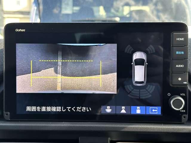フリード ｅ：ＨＥＶクロスター　純正９インチコネクトナビ　バックカメラ　ＥＴＣ　リアクーラー　ＡｐｐｌｅＣａｒＰｌａｙ／ＡｎｄｒｏｉｄＡｕｔｏ対応　シートヒーター　両側パワースライド（5枚目）