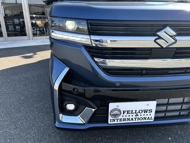 スペーシアカスタム ハイブリッドＸＳターボ　メーカー９インチナビ　全方位モニター　ＥＴＣ　新車保証　ＡｐｐｌｅＣａｒＰｌａｙ／ＡｎｄｒｏｉｄＡｕｔｏ対応　両側パワースライド　前席シートヒーター　ステアリングヒーター（8枚目）