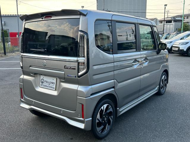 スペーシアカスタム ハイブリッドＸＳターボ　スズキコネクト対応９インチナビ　全方位モニター　ＥＴＣ　新車保証　ＡｐｐｌｅＣａｒＰｌａｙ／ＡｎｄｒｏｉｄＡｕｔｏ対応　両側パワースライド　前席シートヒーター　ステアリングヒーター（12枚目）