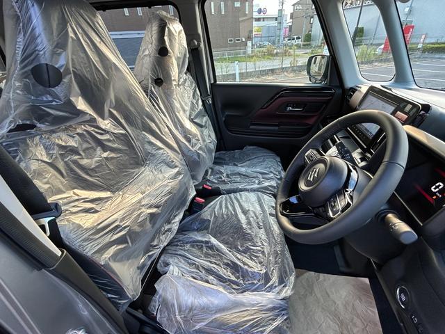 スペーシアカスタム ハイブリッドＸＳターボ　スズキコネクト対応９インチナビ　全方位モニター　ＥＴＣ　新車保証　ＡｐｐｌｅＣａｒＰｌａｙ／ＡｎｄｒｏｉｄＡｕｔｏ対応　両側パワースライド　前席シートヒーター　ステアリングヒーター（21枚目）