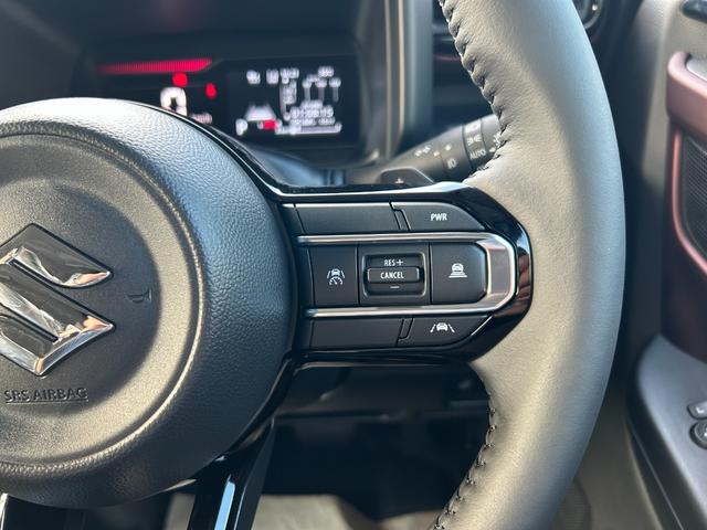 スペーシアカスタム ハイブリッドＸＳターボ　スズキコネクト対応９インチナビ　全方位モニター　ＥＴＣ　新車保証　ＡｐｐｌｅＣａｒＰｌａｙ／ＡｎｄｒｏｉｄＡｕｔｏ対応　両側パワースライド　前席シートヒーター　ステアリングヒーター（25枚目）