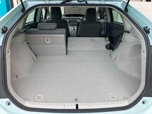 プリウス S アルパインSDナビ バックモニター フルセグTV CD DVD再生ETC スマートキー プッシュEGスタート AUTOライト FOGライト ミラーウインカー 15AW 整備記録簿付 走行4.8万キロ(33枚目)