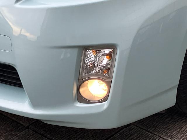 プリウス S アルパインSDナビ バックモニター フルセグTV CD DVD再生ETC スマートキー プッシュEGスタート AUTOライト FOGライト ミラーウインカー 15AW 整備記録簿付 走行4.8万キロ(40枚目)