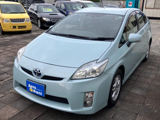 プリウス S アルパインSDナビ バックモニター フルセグTV CD DVD再生ETC スマートキー プッシュEGスタート AUTOライト FOGライト ミラーウインカー 15AW 整備記録簿付 走行4.8万キロ(47枚目)