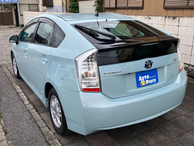 プリウス S アルパインSDナビ バックモニター フルセグTV CD DVD再生ETC スマートキー プッシュEGスタート AUTOライト FOGライト ミラーウインカー 15AW 整備記録簿付 走行4.8万キロ(49枚目)