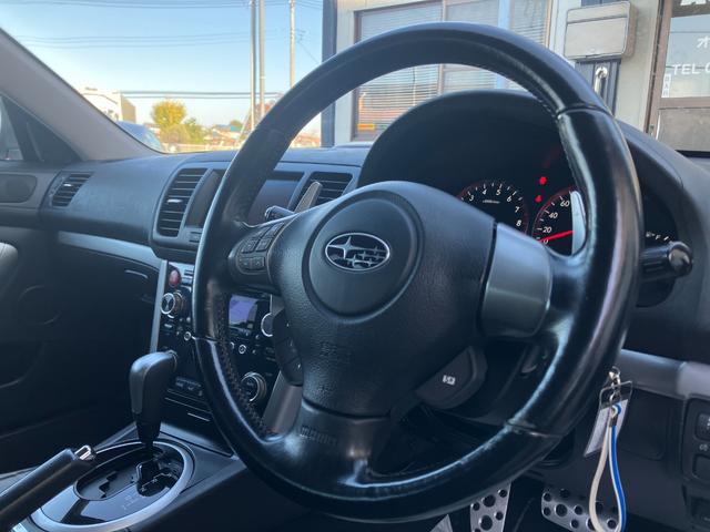 レガシィツーリングワゴン ２．０ＧＴスペックＢ　後期　エアロ　ビルシュタイン足廻　プロドライブ１８ＡＷ　マフラー　Ｂｒｅｍｂｏキャリパー　ＨＤＤナビ　バックカメラ　地デジＴＶ　ＤＶＤ　ＣＤ　ＭＳＶ　後席フリップダウンモニター　マッキン１２スピーカー（7枚目）