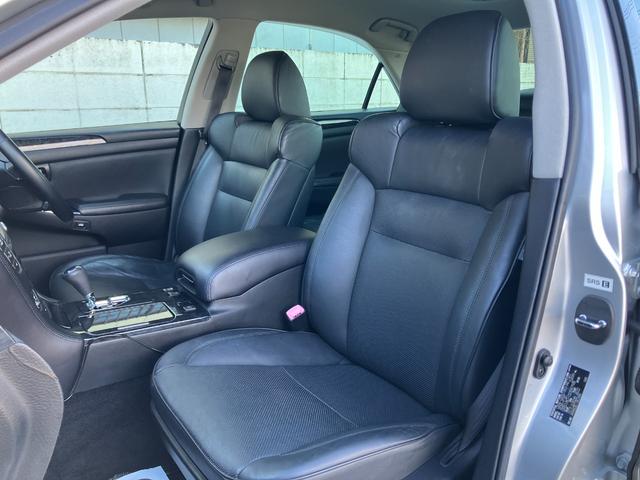 クラウン アスリート 黒本革シート HDDナビ バックモニター CD MD MSV ドラレコ スマートキー ETC クルーズコントロール HID フォグ 18インチAW MTモード付6速AT TRC AVS 後期型(31枚目)