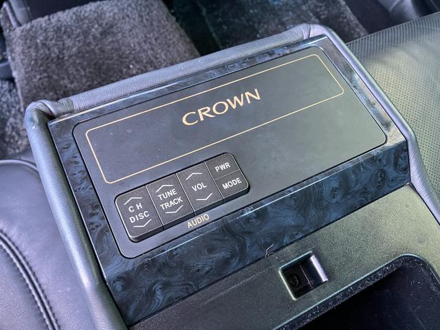クラウン アスリート 黒本革シート HDDナビ バックモニター CD MD MSV ドラレコ スマートキー ETC クルーズコントロール HID フォグ 18インチAW MTモード付6速AT TRC AVS 後期型(36枚目)