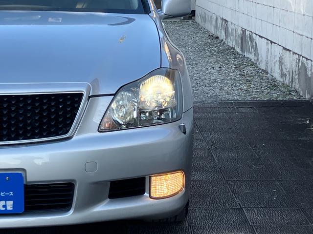 クラウン アスリート 黒本革シート HDDナビ バックモニター CD MD MSV ドラレコ スマートキー ETC クルーズコントロール HID フォグ 18インチAW MTモード付6速AT TRC AVS 後期型(47枚目)