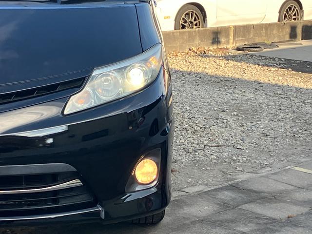 エスティマ 2.4アエラス Gエディション 後席フリップダウンモニター Pioneerナビ バックモニター Bluetooth CD/SD DVD再生 スマートキー ETC クルコン 両側パワースライドドア HIDライト フォグ 純正17AW(52枚目)