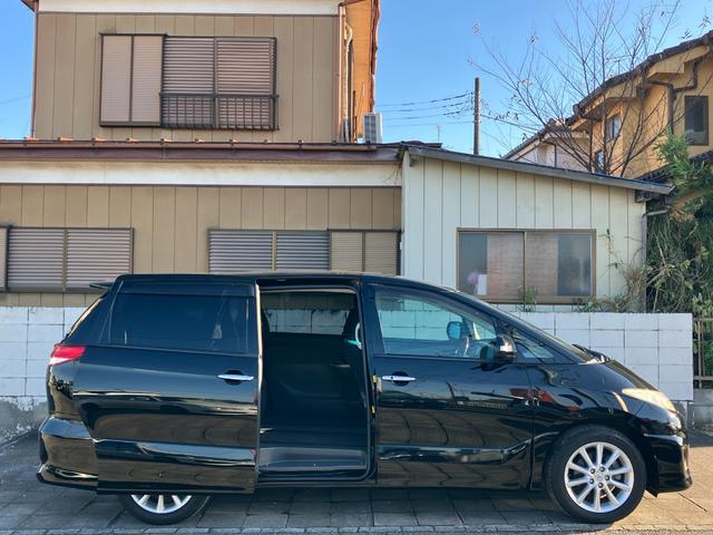 エスティマ 2.4アエラス Gエディション 後席フリップダウンモニター Pioneerナビ バックモニター Bluetooth CD/SD DVD再生 スマートキー ETC クルコン 両側パワースライドドア HIDライト フォグ 純正17AW(60枚目)