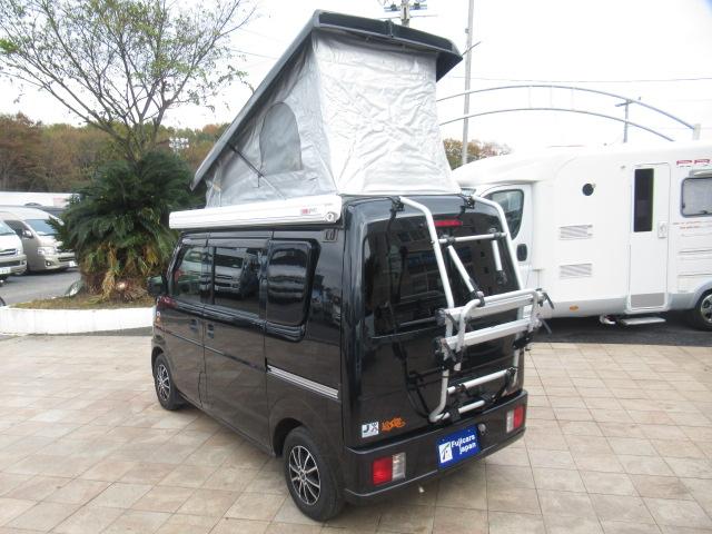 ジョインターボ オートワン 給電くん サブバッテリー 走行充電 ソーラーパネル 2000Wインバーター 外部電源 サイドオーニング サイクルキャリア 網戸 シンク ポップアップルーフ 社外AW フルセグTV ターボ車(44枚目)