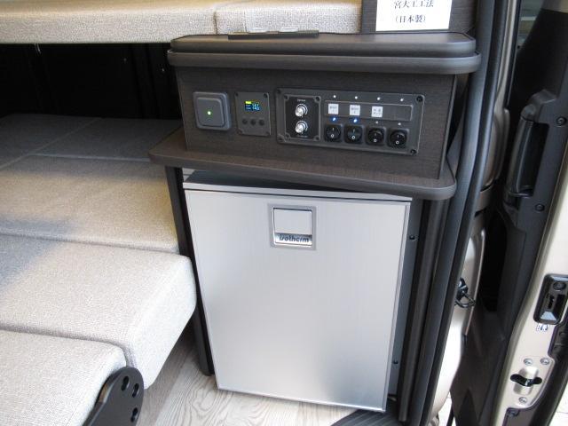 ハイエースバン 　新車　ＦＯＣＳ　リベルタ　キャンピングカー　シンク　冷蔵庫　走行充電　コンバーター外部充電　ＬＥＤヘッドライト　デジタルインナーミラー　パノラミックビューモニター　セーフティセンス　パワースライドドア（28枚目）