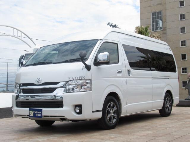 ハイエースバン 　トイファクトリー　バーデン　キャンピング車　シンク　４０Ｌ冷蔵庫　サブバッテリー　走行充電　コンバーター外部充電　外部電源　５００Ｗインバーター　１３Ｌ給排水タンク　リアヒーターリアクーラー　パワスラ（64枚目）