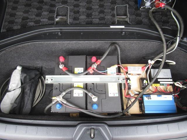 ノア カトーモーター　チップトップ　ガソリン２ＷＤ　ツインサブバッテリー　１５００Ｗインバーター　走行充電　外部充電　３ナンバー　５人乗車２人就寝　電子レンジ　ファンタスティックベント　テイン車高調　リアクーラー　ＸスペシャルＥＤ（70枚目）