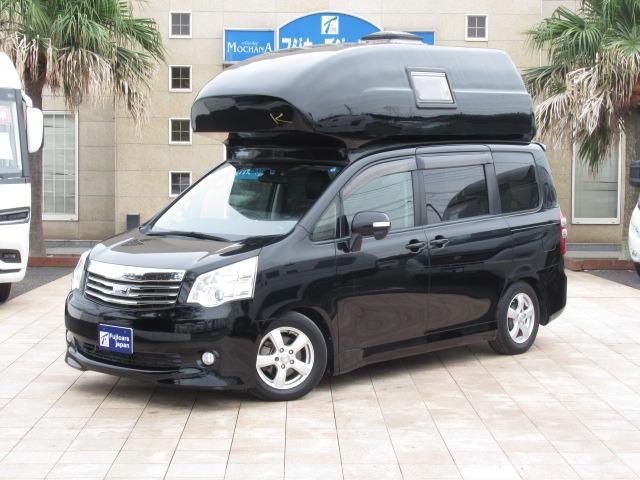 ノア カトーモーター　チップトップ　ガソリン２ＷＤ　ツインサブバッテリー　１５００Ｗインバーター　走行充電　外部充電　３ナンバー　５人乗車２人就寝　電子レンジ　ファンタスティックベント　テイン車高調　リアクーラー　ＸスペシャルＥＤ（78枚目）
