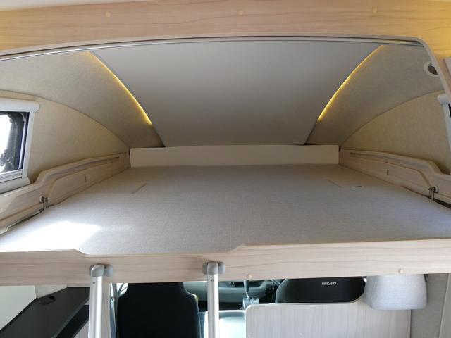 カムロード アネックス リバティ52DB キャンピングカー 8ナンバー 240Ahリチウムサブバッテリー 1500Wインバーター 家庭用エアコン マックスファン フィアマオーニング 床暖房 レカロシート 冷蔵庫 FFヒーター トイレ(5枚目)