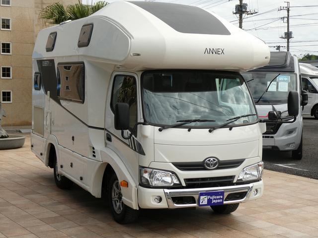 カムロード アネックス リバティ52DB キャンピングカー 8ナンバー 240Ahリチウムサブバッテリー 1500Wインバーター 家庭用エアコン マックスファン フィアマオーニング 床暖房 レカロシート 冷蔵庫 FFヒーター トイレ(29枚目)