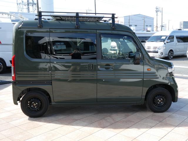 Ｎ－ＶＡＮ＋スタイル 岡モータース　オリジナルキャンピングカー　キャンピングカー　８ナンバー　レンタアップ　エコフロ―デルタ２　外部電源　ソーラーパネル　モニター　クルーズコントロール　４人乗車１人就寝　６６０ＣＣ　ガソリン４ＷＤ　４ナンバー　スマートキー（15枚目）