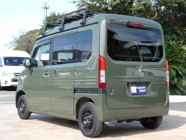 Ｎ－ＶＡＮ＋スタイル 岡モータース　オリジナルキャンピングカー　キャンピングカー　８ナンバー　レンタアップ　エコフロ―デルタ２　外部電源　ソーラーパネル　モニター　クルーズコントロール　４人乗車１人就寝　６６０ＣＣ　ガソリン４ＷＤ　４ナンバー　スマートキー（17枚目）