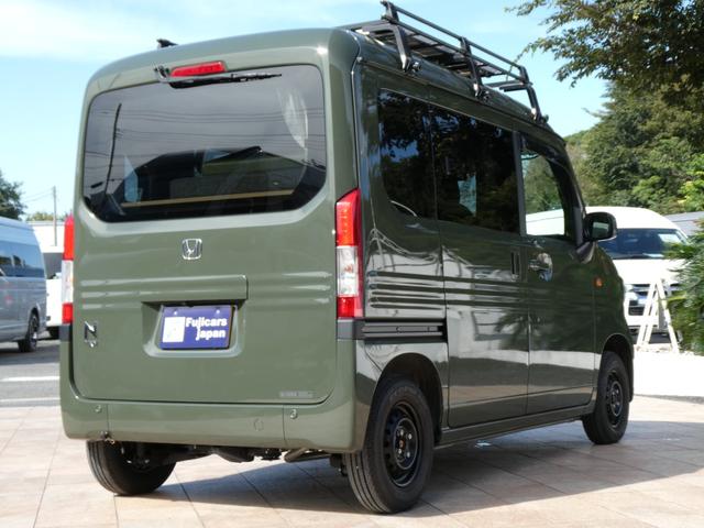 Ｎ－ＶＡＮ＋スタイル 岡モータース　オリジナルキャンピングカー　キャンピングカー　８ナンバー　レンタアップ　エコフロ―デルタ２　外部電源　ソーラーパネル　モニター　クルーズコントロール　４人乗車１人就寝　６６０ＣＣ　ガソリン４ＷＤ　４ナンバー　スマートキー（27枚目）