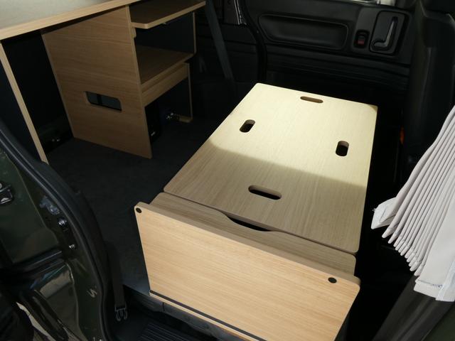 Ｎ－ＶＡＮ＋スタイル 岡モータース　オリジナルキャンピングカー　キャンピングカー　８ナンバー　レンタアップ　エコフロ―デルタ２　外部電源　ソーラーパネル　モニター　クルーズコントロール　４人乗車１人就寝　６６０ＣＣ　ガソリン４ＷＤ　４ナンバー　スマートキー（64枚目）
