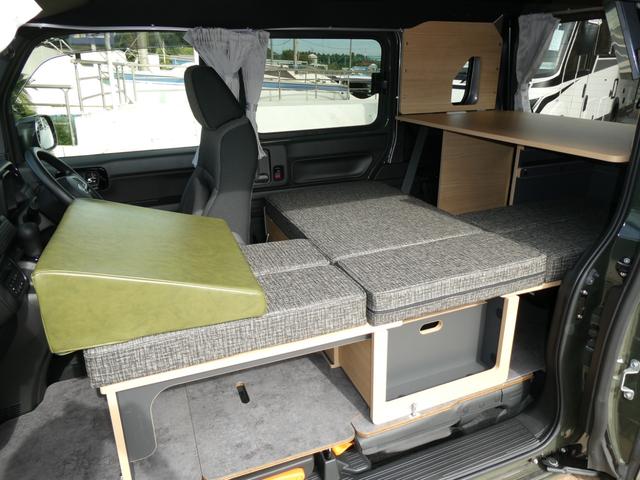 Ｎ－ＶＡＮ＋スタイル 岡モータース　オリジナルキャンピングカー　キャンピングカー　８ナンバー　レンタアップ　エコフロ―デルタ２　外部電源　ソーラーパネル　モニター　クルーズコントロール　４人乗車１人就寝　６６０ＣＣ　ガソリン４ＷＤ　４ナンバー　スマートキー（76枚目）