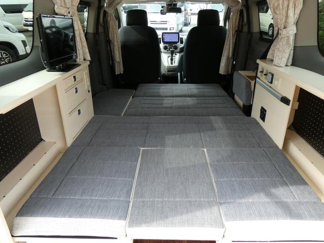 NV200バネットワゴン 東和モータース ツェルトNV キャンピングカー 5ナンバー シングルサブバッテリー 400Wインバーター CTEK走行充電 テレビ ボトロニック残量計 ポップアップルーフ 4人乗車4人就寝 1600cc ETC2.0 メモリーナビ(70枚目)