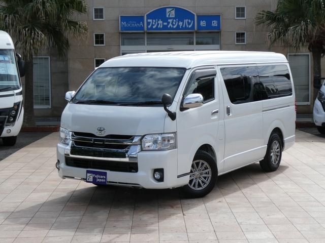 ハイエースワゴン ダイレクトカーズ ベッドキット キャンピングカー 3ナンバー ワイドミドル GL ベッドキット 2WD ガソリン 社外15インチアルミ SDナビ レンタアップ 2700cc 8人乗 リアクーラー リアヒーター キーレス LEDライト(20枚目)